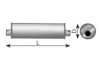 LEYLA 946K96 Middle Silencer, universal